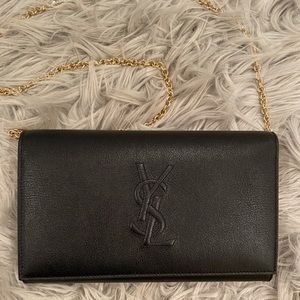 YSL Clutch with chain